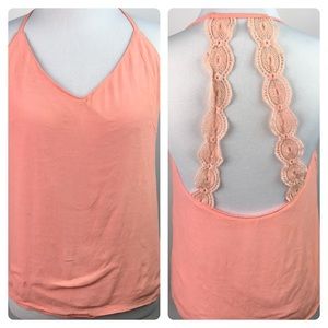 The Hanger Crocheted Strapless Cami S AO54